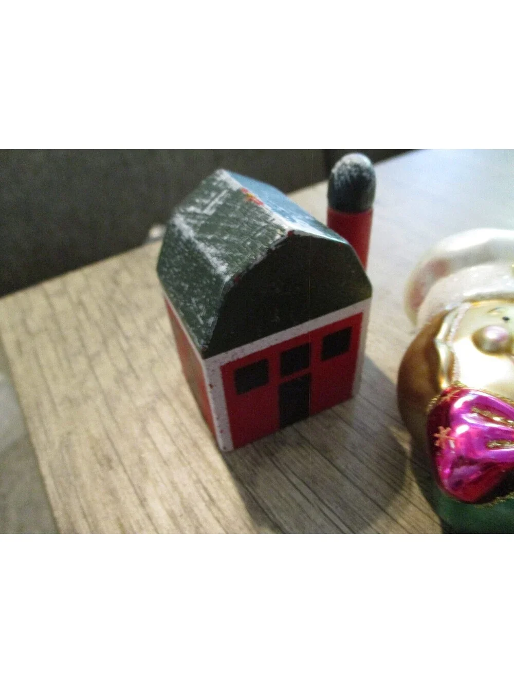 Vintage Blown Glass and Whimsical Holiday Tree Ornament Lot 8pc